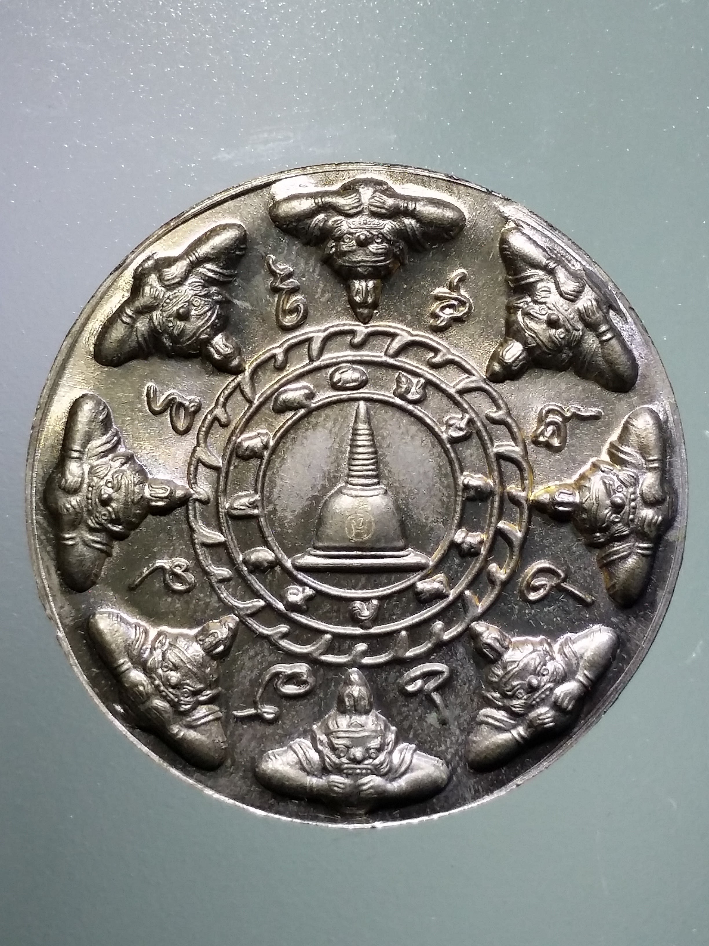 รหัสสินค้า จตุคามรามเทพ 123 เหรียญอัลปาก้า พระเทวราชโพธิสัตว์ จตุคามรามเทพ รุ่นวาสนามหาโชค จตุคามรามเทพรายการนี้ให้เช่าบูชาแล้ว