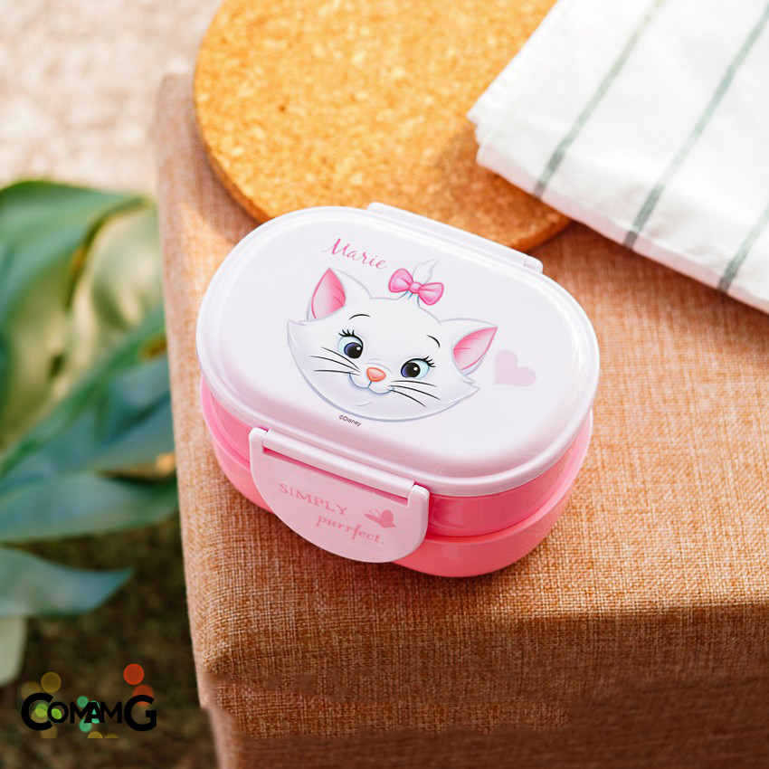 กล่องข้าวเด็ก ลายแมวมาลี กล่องใส่อาหาร ลิขสิทธิ์แท้100%