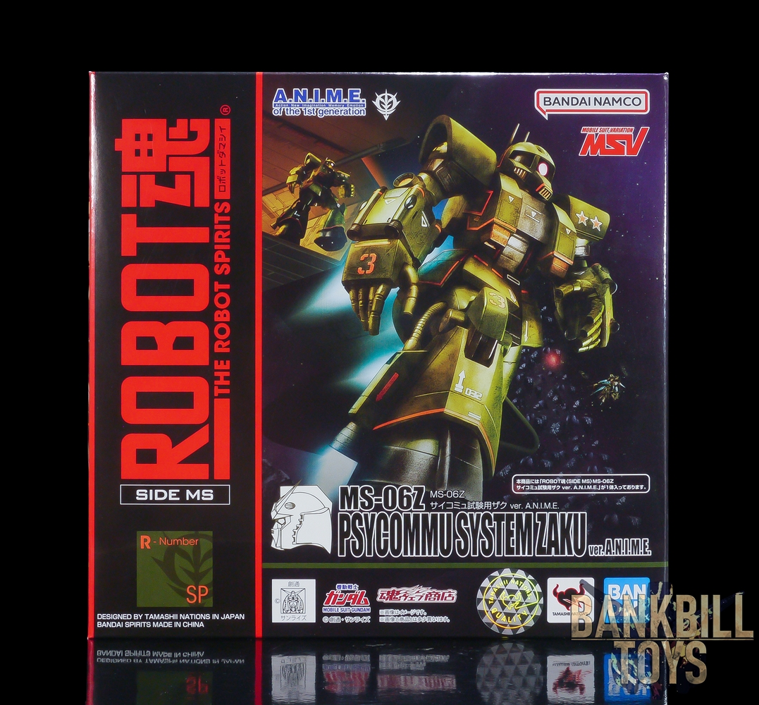 กันดั้ม Bandai Spirits Premium Bandai Tamashii Web Shop Limited The Robot Spirits <SIDE MS> R-SP MS-06Z Psycommu System Zaku Ver. A.N.I.M.E.
