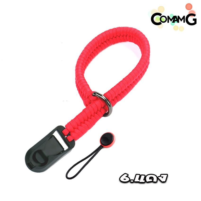 สายคล้องกล้อง คล้องมือ เชือกถัก สายรัดข้อมือ ถักA ปลายเชือกแบบPeakDesign