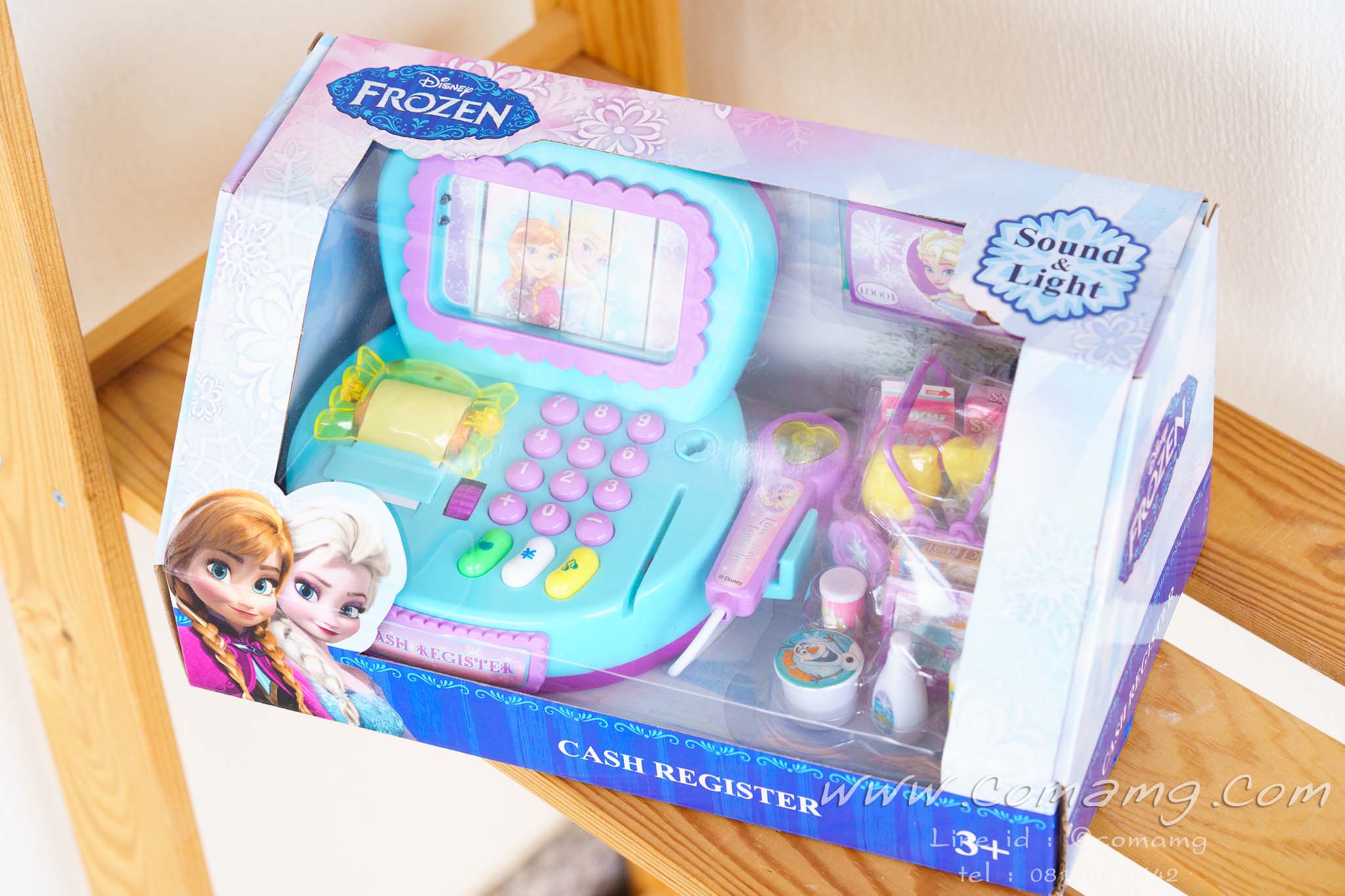 ของเล่นแคชเชียร์ ชุดแคชเชียร์เอลซ่า&อันนาโฟรเซ่น (Frozen)