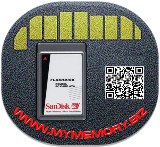 [ราคา ขาย จำหน่าย] Sandisk 64Mb PCMCIA ATA Flash Memory Card