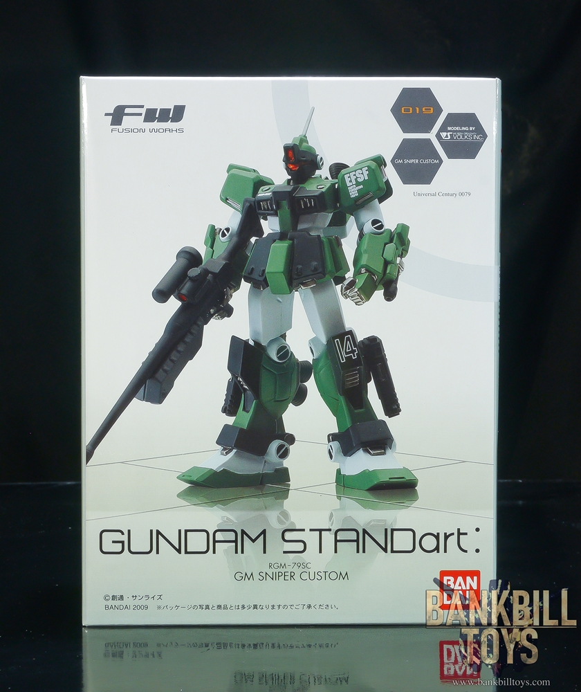 กันดั้ม Bandai Candy Toy FW Gundam STANDart: 5 No.019 RGM-79SC GM Sniper Custom