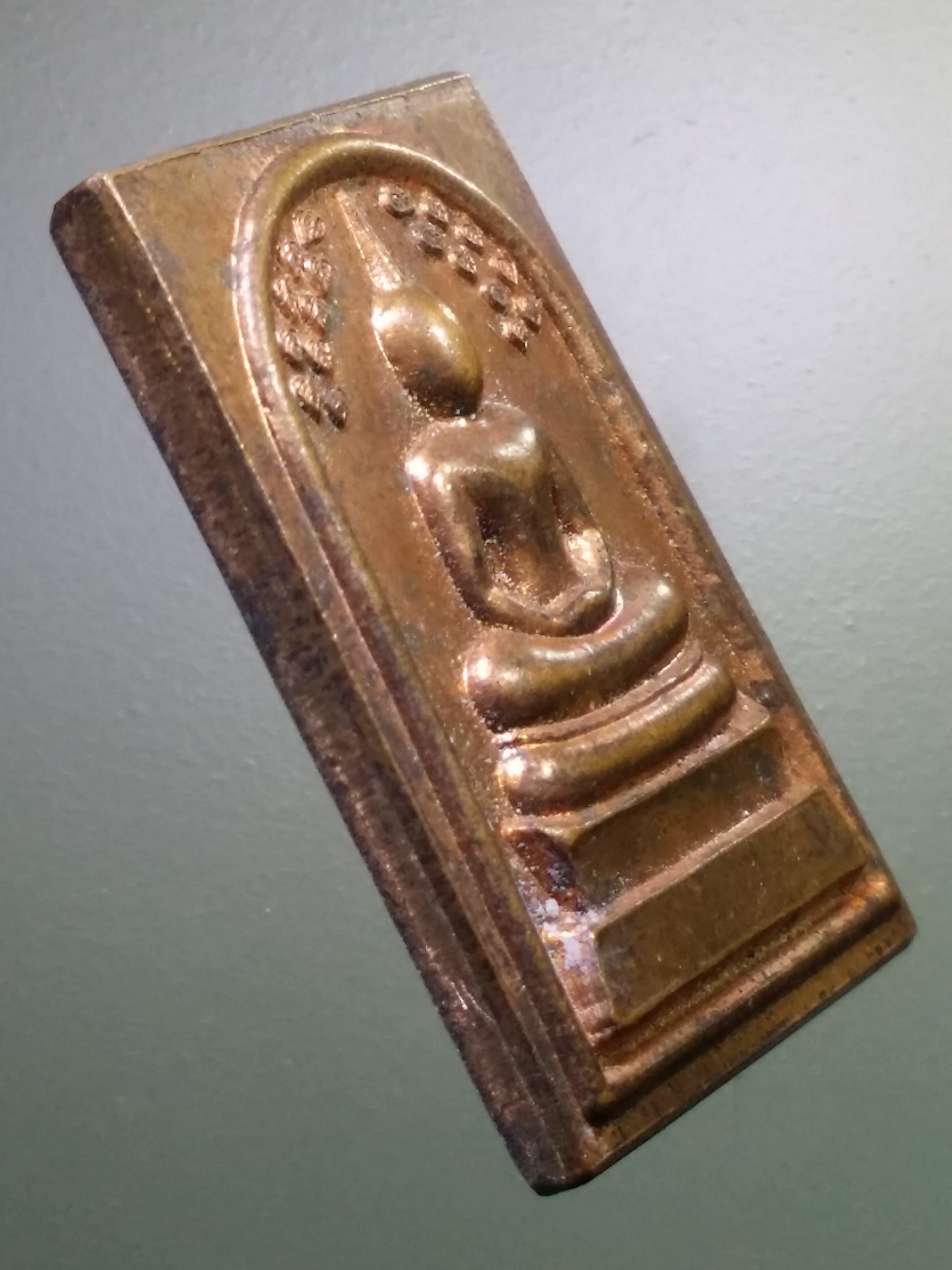 antig FB 885 เหรียญสมเด็จปั๊ม พิมพ์ปรกโพธิ์ หลังยันต์เกราะเพชร วัดโพธิ์ ตลิ่งชัน กรุงเทพ สร้างปีคริสตศักราช 2000 พระรายการนี้ให้เช่าบูชาแล้ว