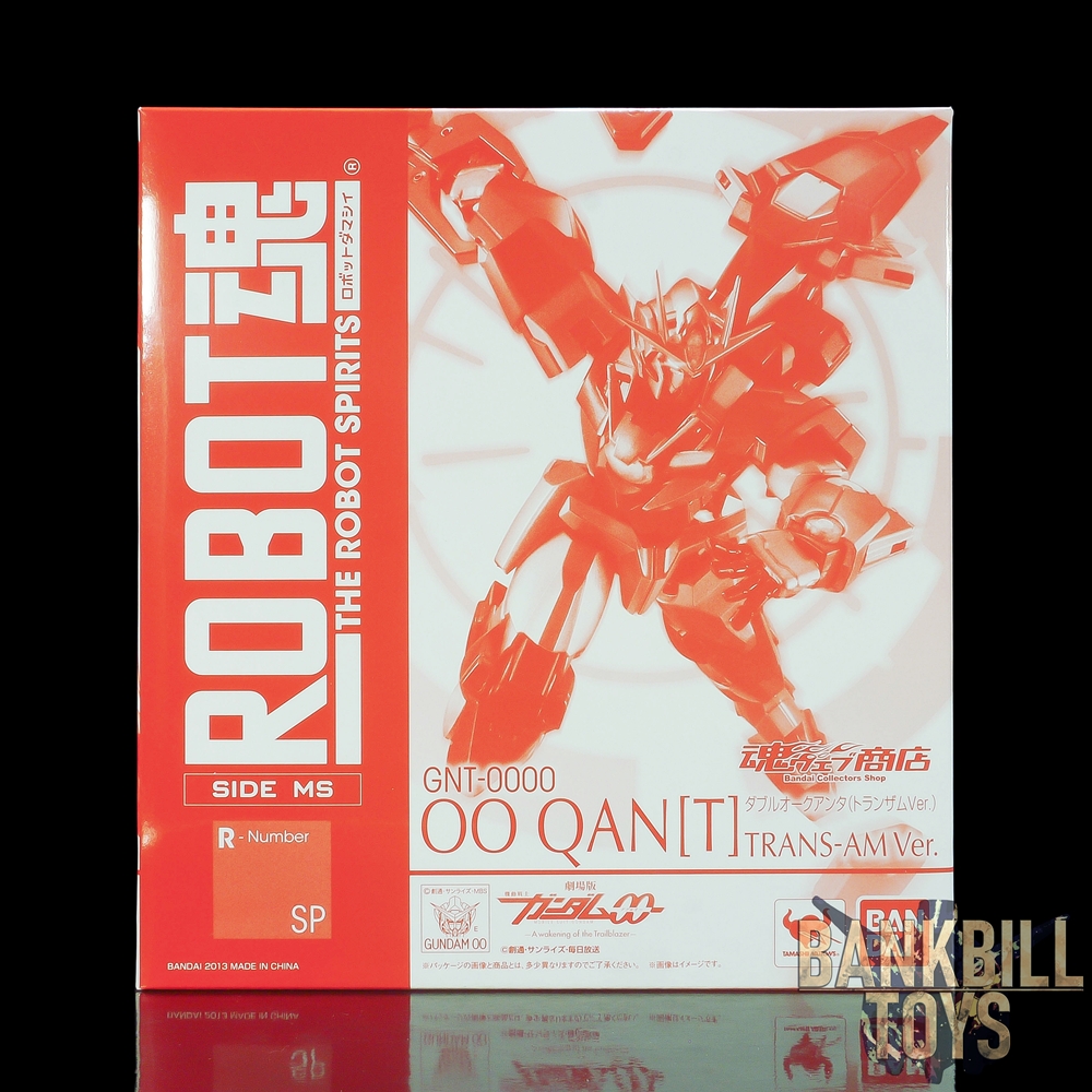 กันดั้ม Bandai Premium Bandai Tamashii Web Shop Limited The Robot Spirits <SIDE MS> R-SP GNT-0000 00 Qan[T] Trans-Am Ver.