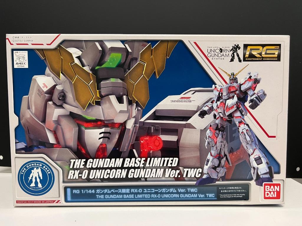 RG THE GUNDAM BASE LIMITED RX-0 UNICORN GUNDAM VER. TWC