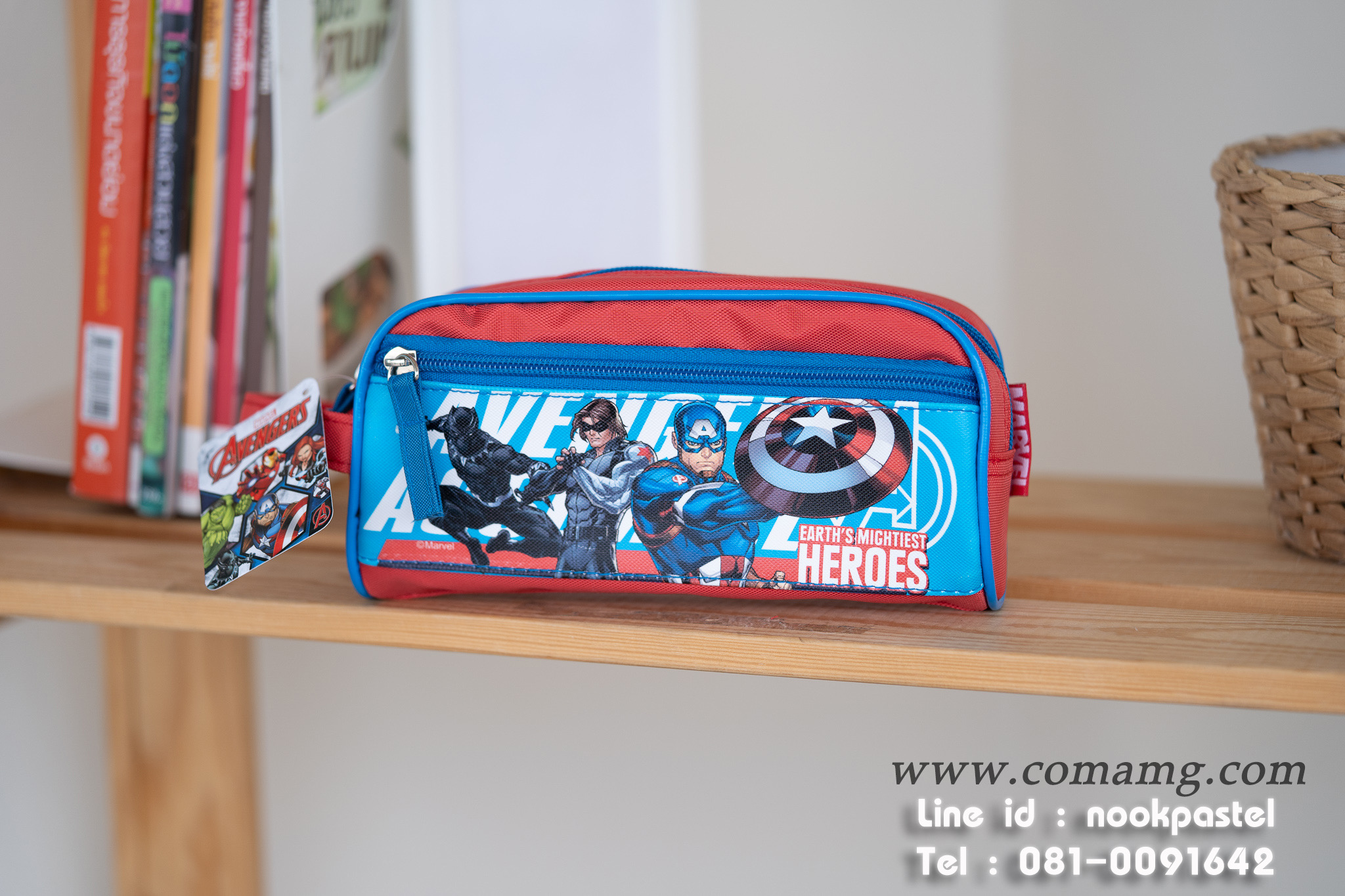 กระเป๋าดินสอลายอเวนเจอร์ส (Avengers) ลิขสิทธิ์แท้
