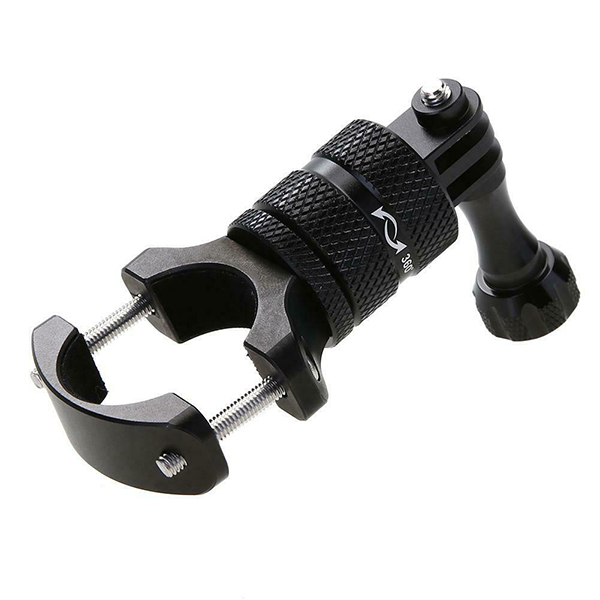 ขาจับแฮนด์อลูมิเนียม หัวหมุนได้ 360 องศา สำหรับกล้อง GOPRO Bicycle Mount Bike Motorcycle Holder