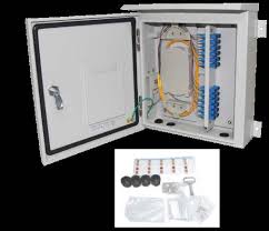 UF-4112A F.O TERMINAL 12-24C, Outdoor Steel, w/Tray & Acc.