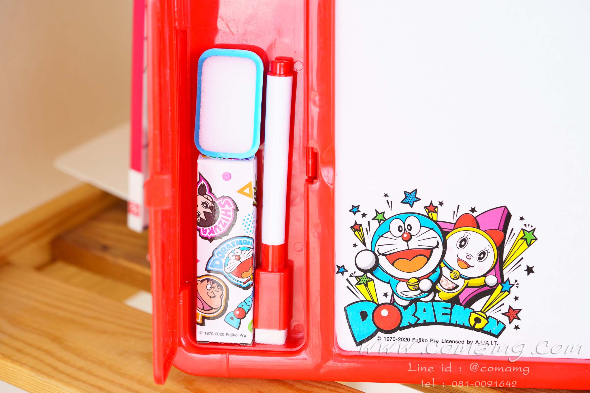 กระดานวาดเขียน 2in1 ลายโดราเอมอน (DORAEMON) ลิขสิทธิ์แท้