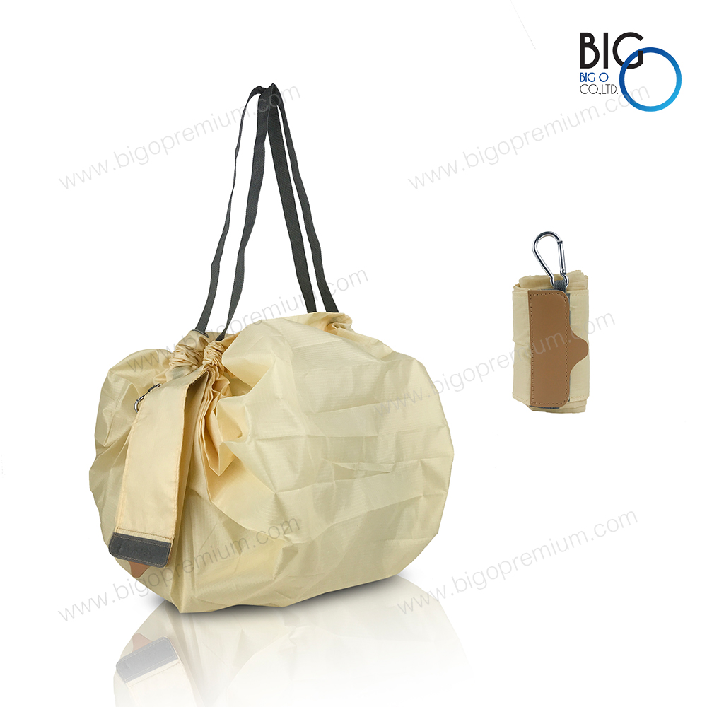 กระเป๋าผ้าร่มพรีเมี่ยม ถุงช้อปปิ้ง Shopping Bag IV พับเก็บได้