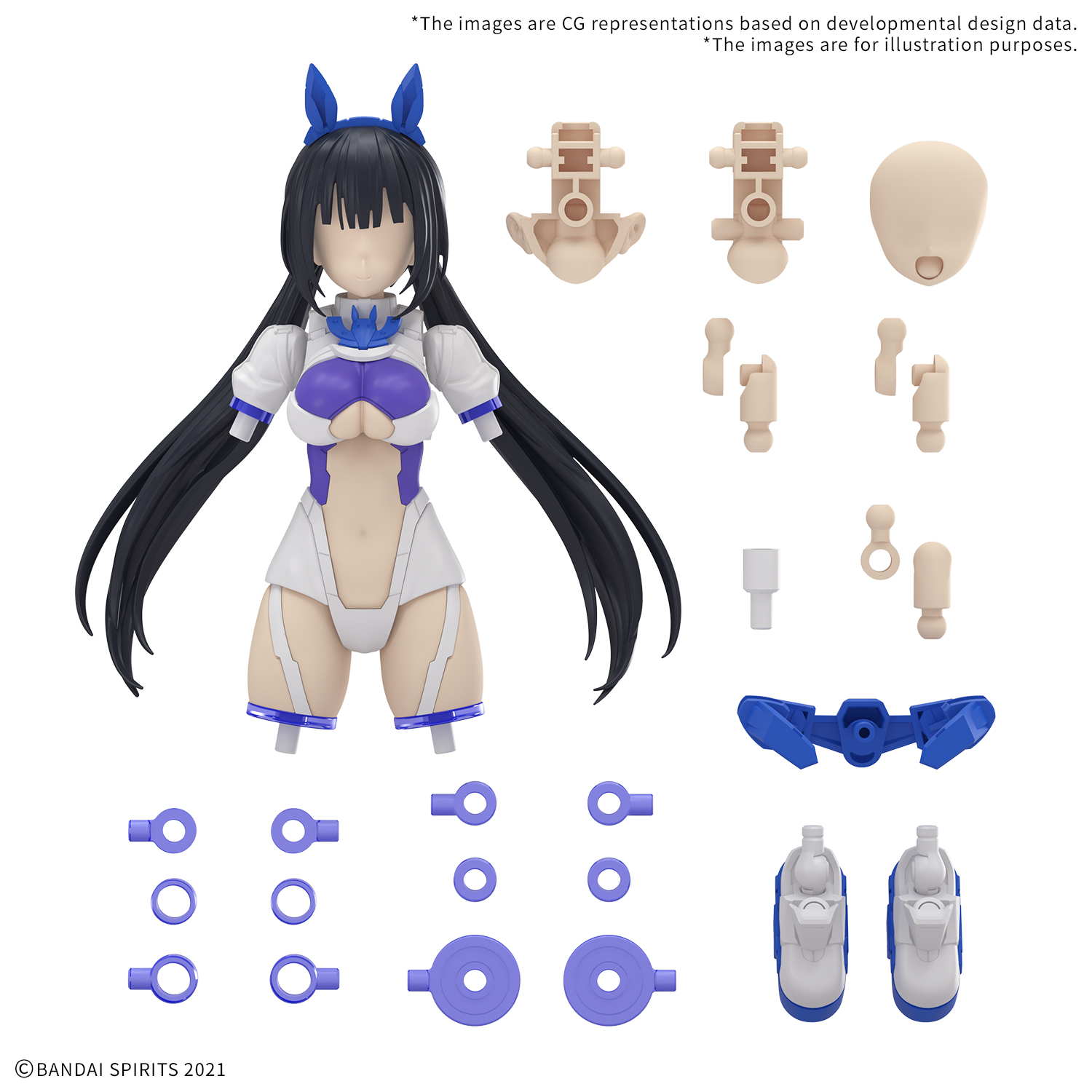 <Preorder ปิดรับวันที่ 16/6/2025 รี> 🔔เปิดรับPreorderไม่มีมัดจำครับ 30MS OPTION PARTS SET 21 (SPRINT COSTUME) [COLOR B]