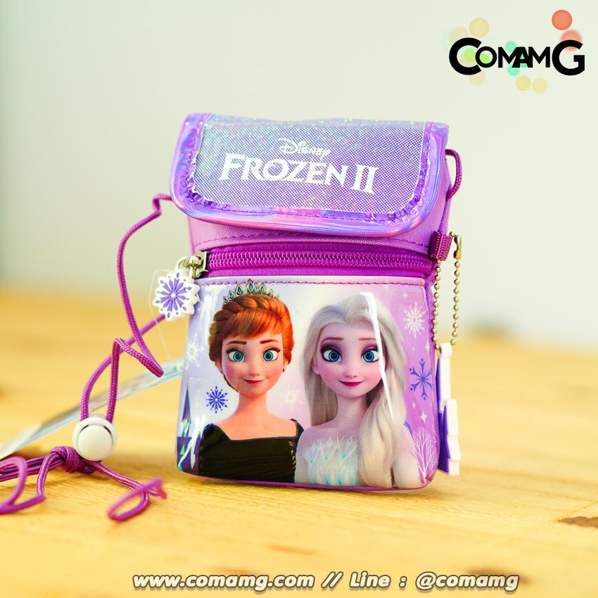 กระเป๋าสะพายข้างเอลซ่า&อันนา รุ่นmini (Frozen2) ลิขสิทธิ์แท้
