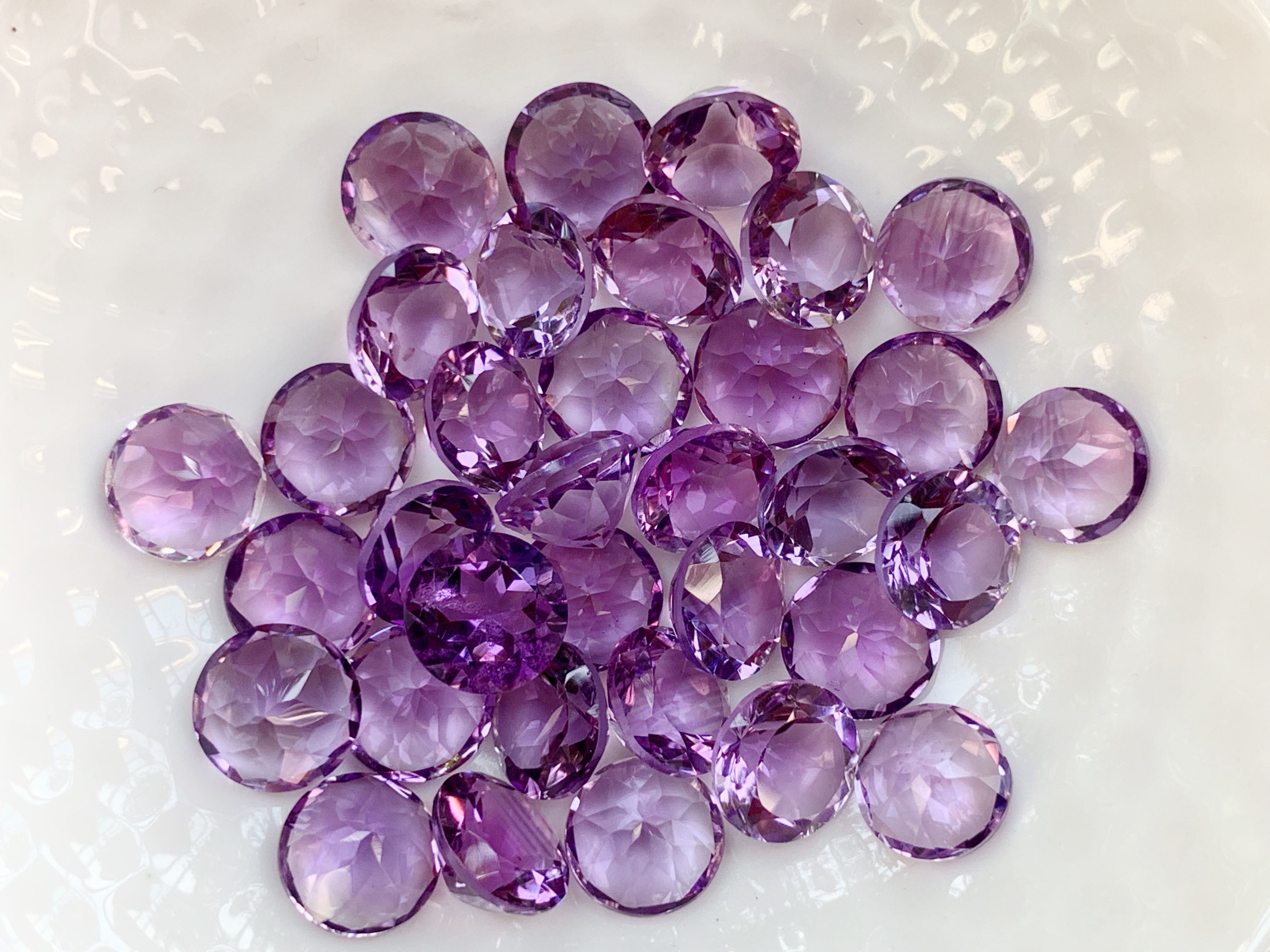 อเมทิสกลม 8.0 มม. 1 เม็ด