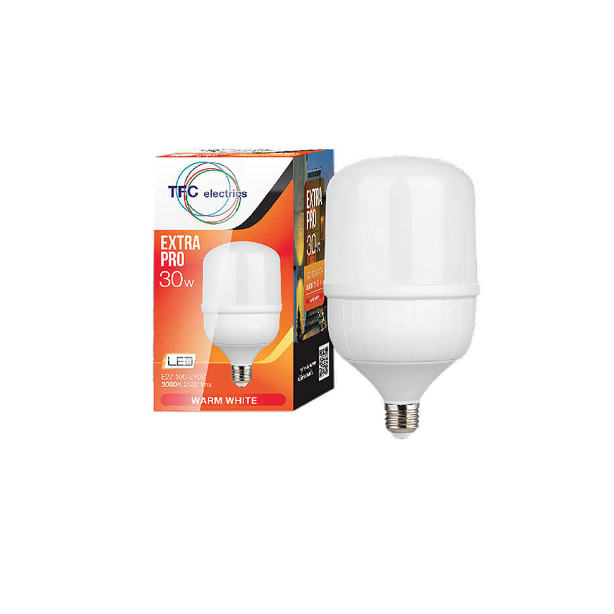 TFC หลอด LED EXTRA PRO 30W 2700K WW