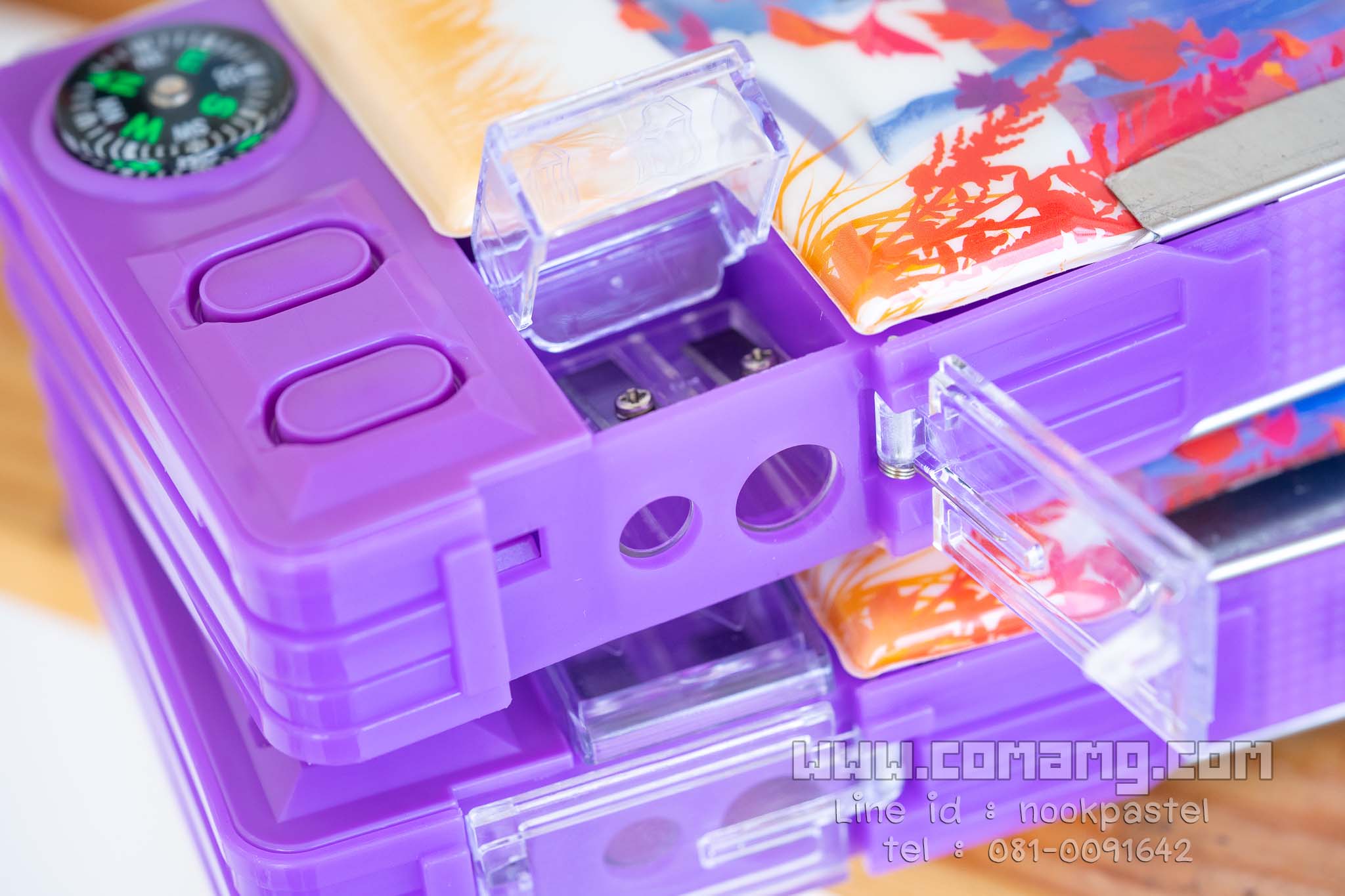 กล่องดินสอแม่เหล็ก ลายเอลซ่า&อันนา (Frozen2) ลิขสิทธิ์แท้