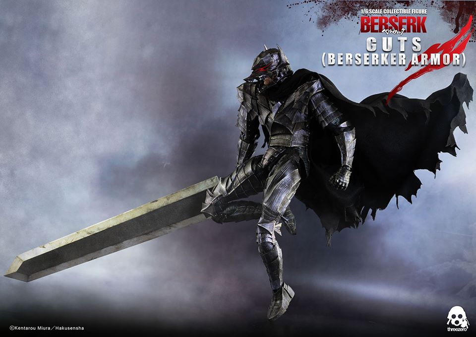 เปิดรับPreorder มัดจำ 2000 บาท threeZero X Berserk : Guts (Berserker Armor) 1/6 Scale Figure โมสำเร็จ *ที่ตาเมีไฟled ครับ **