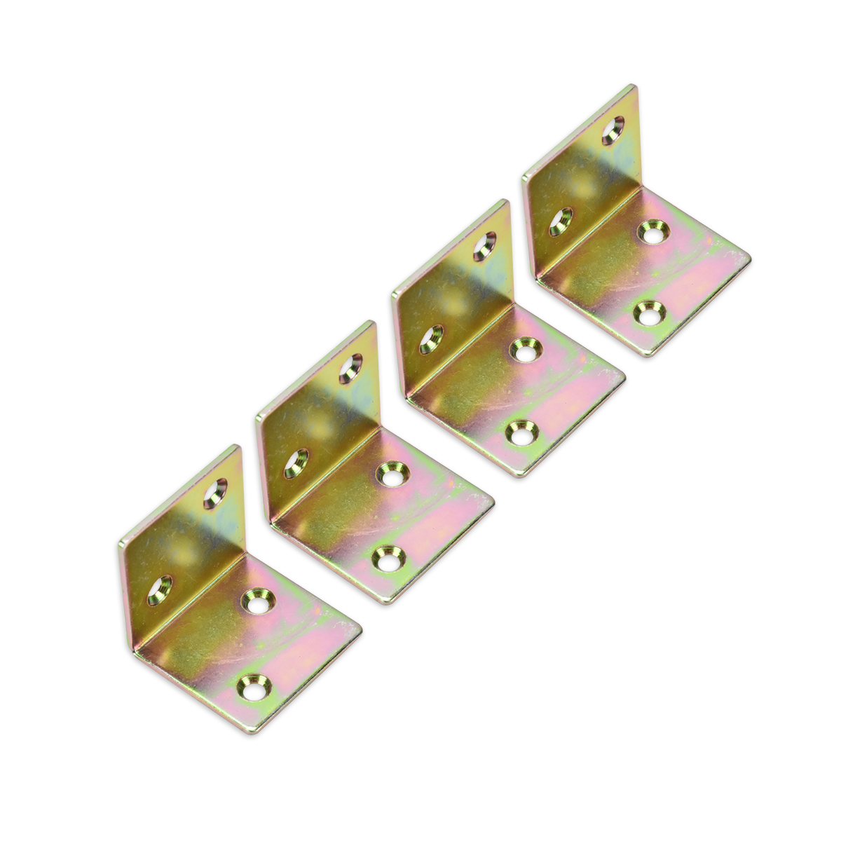 PANSIAM เหล็กฉาก 30x30x2.0 mm. สีรุ้ง SA-4BY
