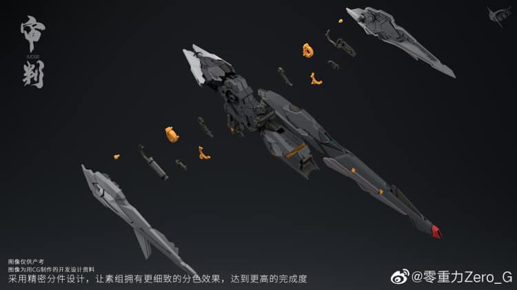 เปิดรับPreorder มัดจำ 400 บาท MG 1/100 Judge โมเดลประกอบ **ค่ายจีนครับ **