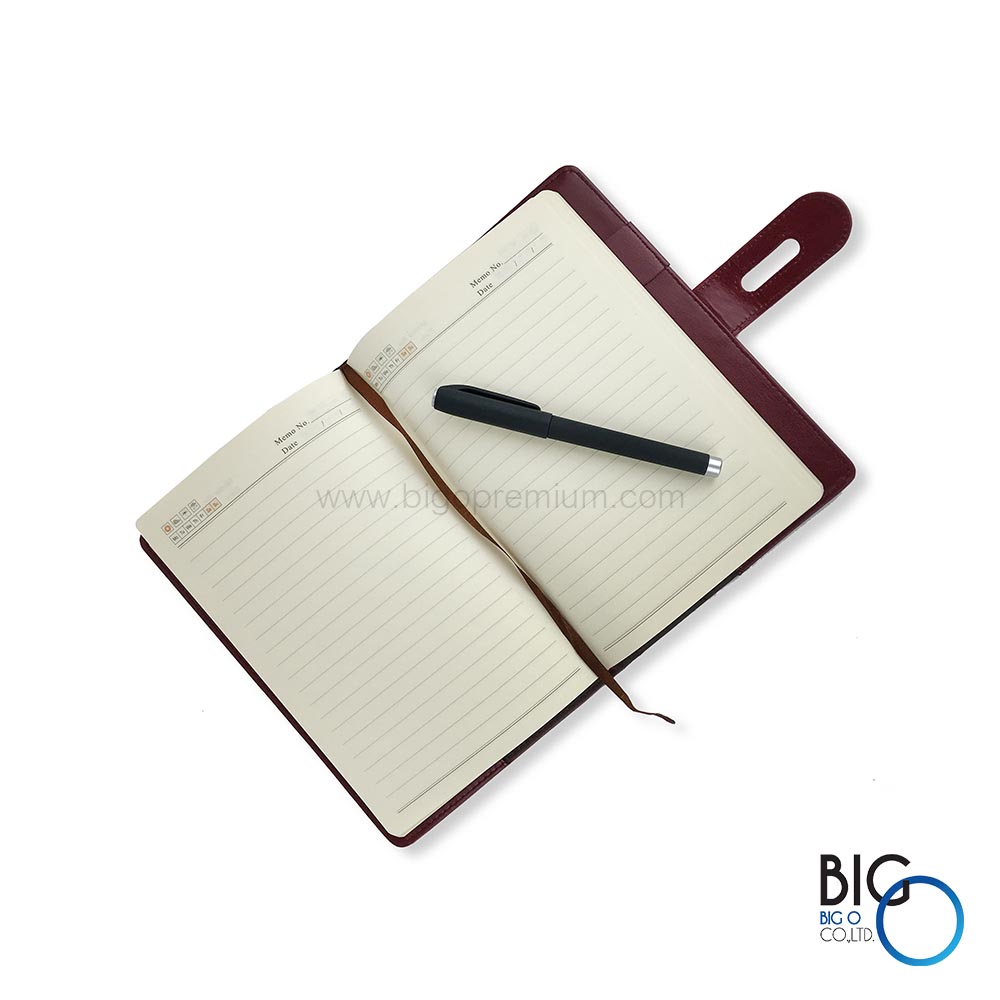 เซ็ทสมุดโน๊ตปกหนังพร้อมปากกา