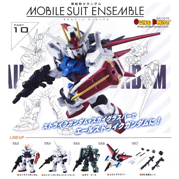 <Preorderปิดรับวันที่ 6/10/2024 >เปิดรับPreorder มีค่ามัดจำ 100 บาท GUNDAM MOBILE SUIT ENSEMBLE 10 ได้ครบ 5 แบบ
