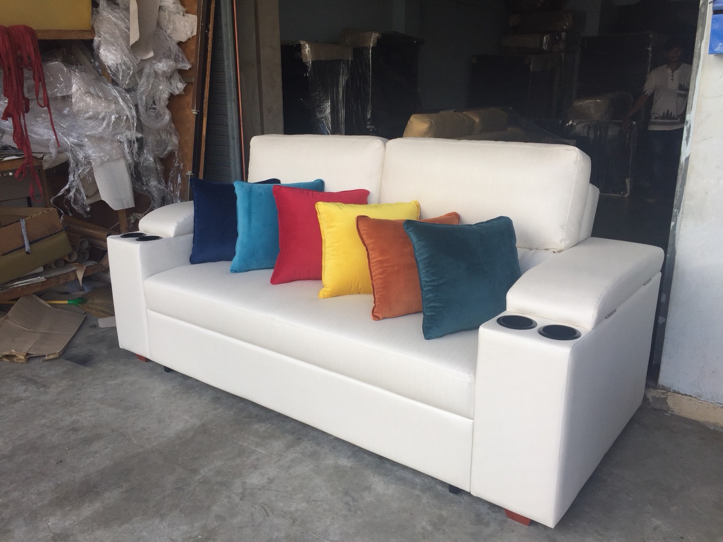 โซฟาเบด Supreme Gold 2.20 m