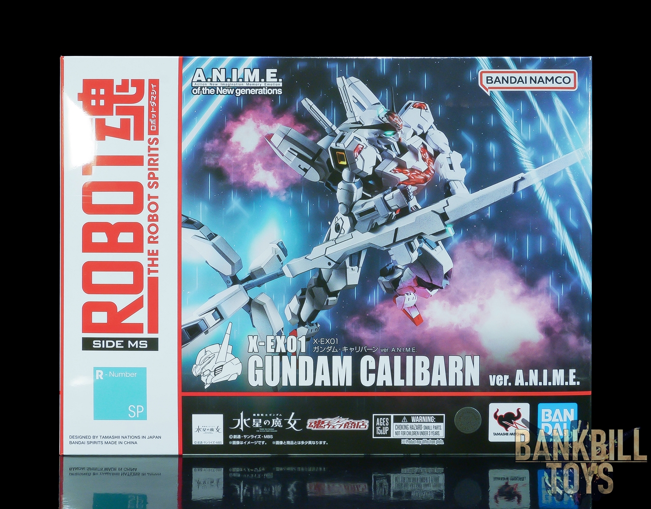 กันดั้ม Bandai Spirits Premium Bandai Tamashii Web Shop Limited The Robot Spirits <SIDE MS> R-SP X-EX01 Gundam Calibarn Ver. A.N.I.M.E.