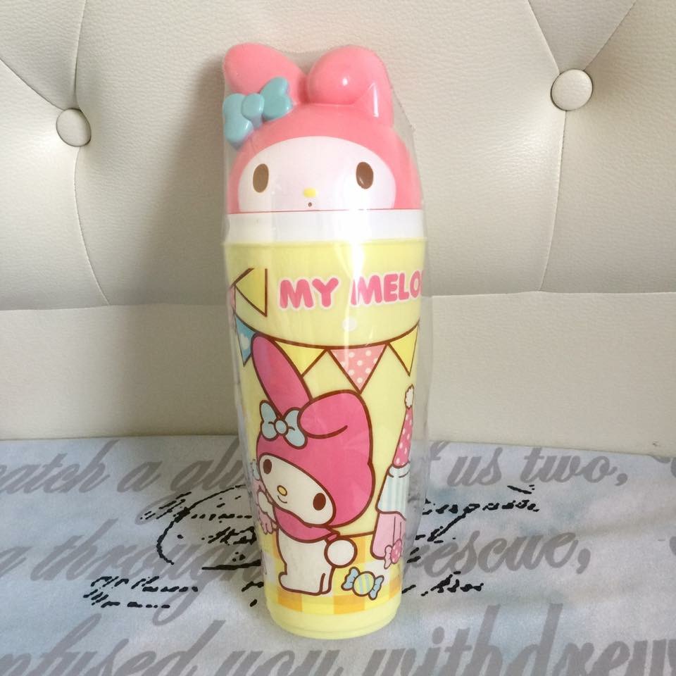 แก้วน้ำ My Melody ของพรีเมี่ยมจาก Salz สีสดใส น่ารัก น่าใช้มากๆ ค่ะ