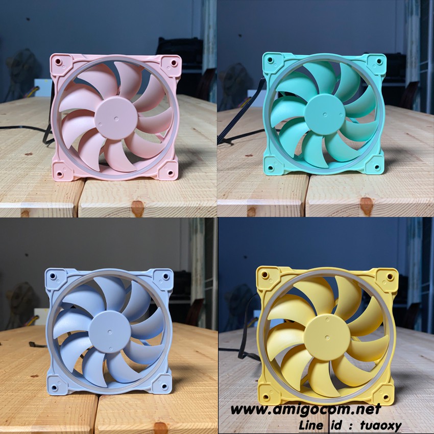 พัดลมID-Cooling Pastel สีพาสเทล ZF-12025