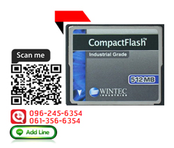 WINTEC,CF Card,512MB,CompactFlash,Compact Flash,Industrial Grade