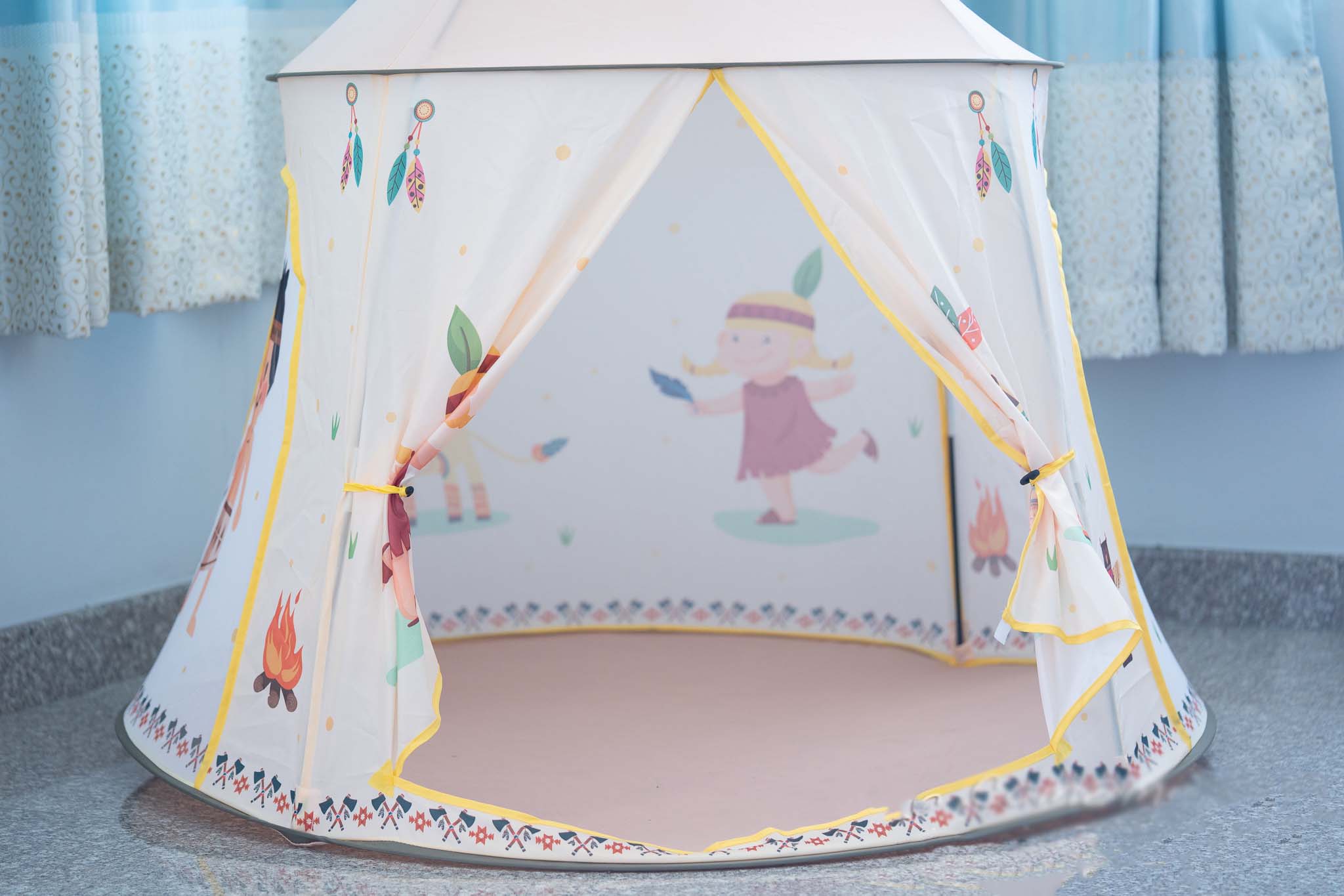 เต้นท์เด็ก เต้นท์กระโจมเด็ก บ้านเด็ก เต๊นท์ของเล่น เต้นท์อาปาเช่ บ้านขนมหวาน บ้านกุหลาบ ของแท้มี มอก