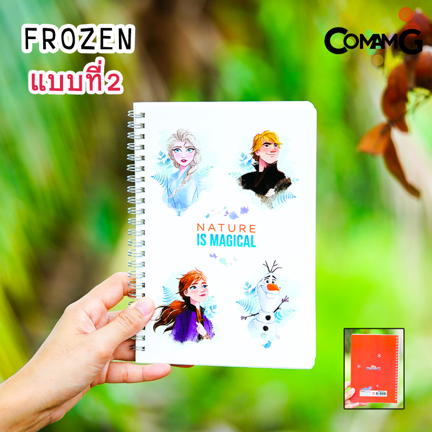 สมุดสันห่วง สมุดโน๊ตริมลวด สมุดบันทึกลายการ์ตูนขนาดA5 ลิขสิทธิ์แท้ พร้อมส่ง