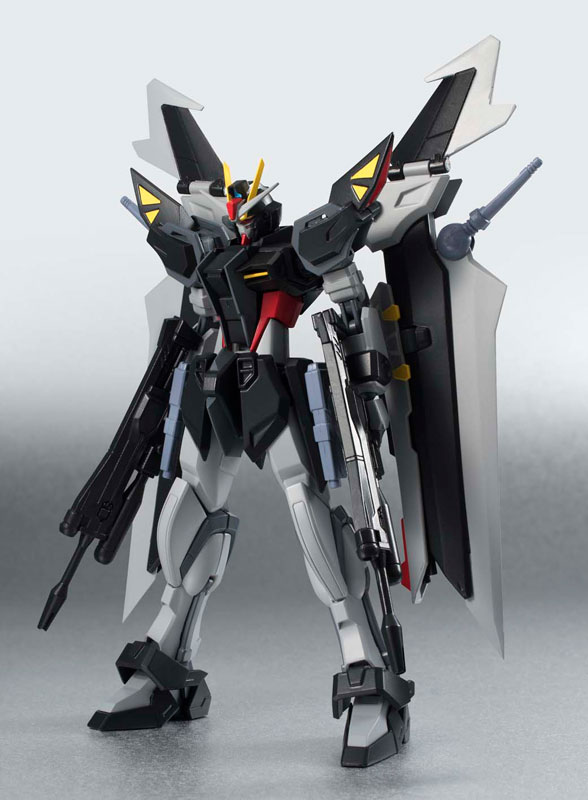 กันดั้ม Bandai The Robot Spirits <SIDE MS> R-190 GAT-X105E+AQM/E-X09S Strike Noir Gundam
