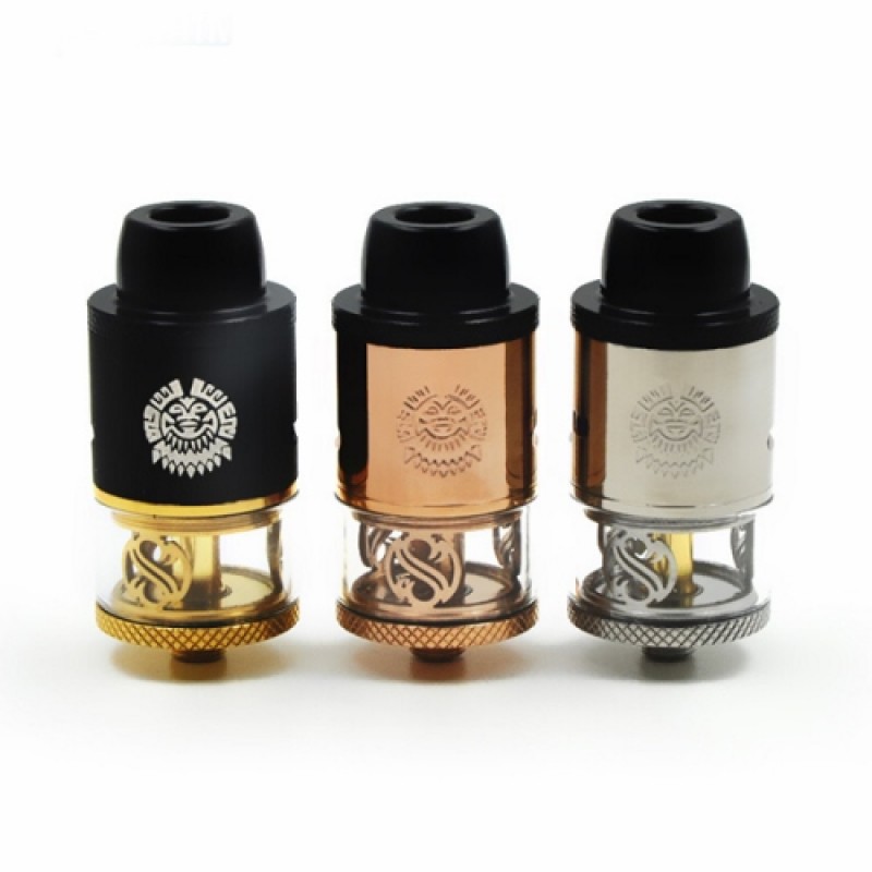 แก้วอะไหล่ ไม่มีอะตอม Glass Tube for Merlin RDTA 24mm 3.5ml