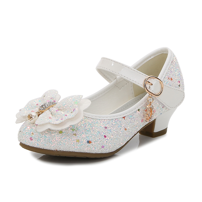Shoe1513- รองเท้าคัชชูเด็กเล็ก รองเท้าคัชชูเด็กโต ติดเพขร โบว์ (ความยาววัดจากพื้นภายใน ให้ใช้ความยาวเท้า +0.5/เท้าอูม +1.0 cm.แล้วแลือก)