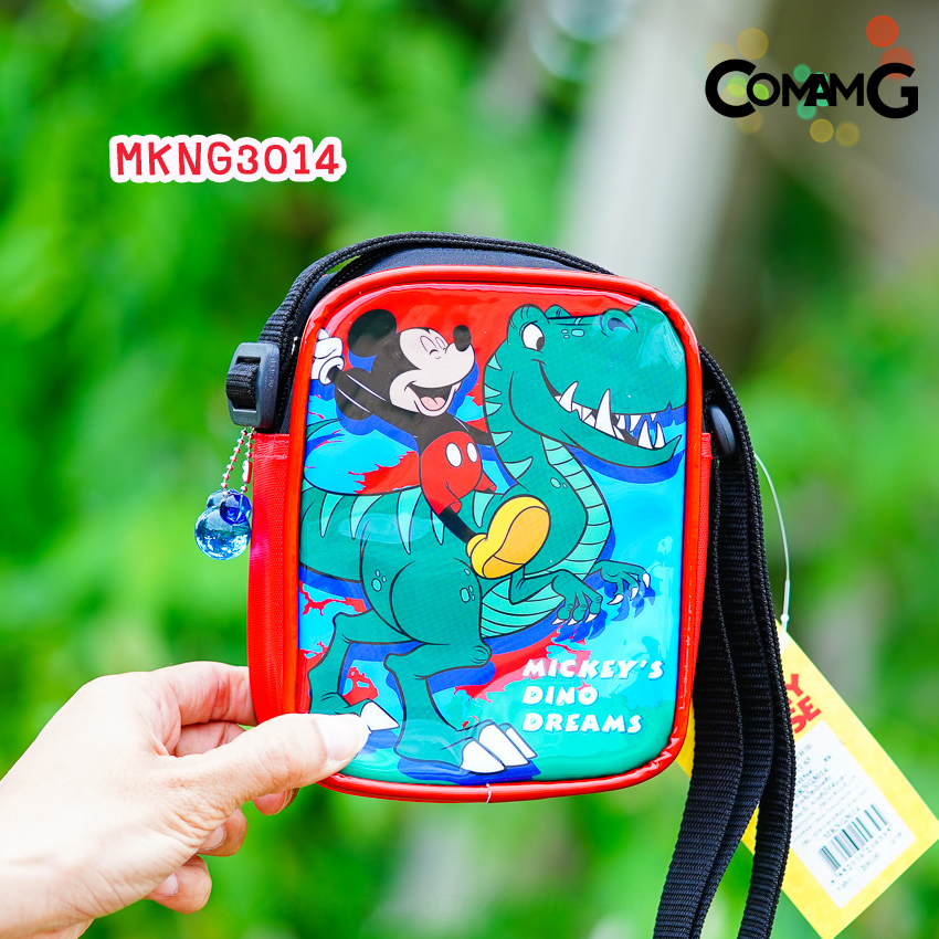 กระเป๋าเด็ก กระเป๋าสะพายข้างเด็กผู้ชายทรงสี่เหลี่ยมผืนผ้า ลิขสิทธิ์แท้