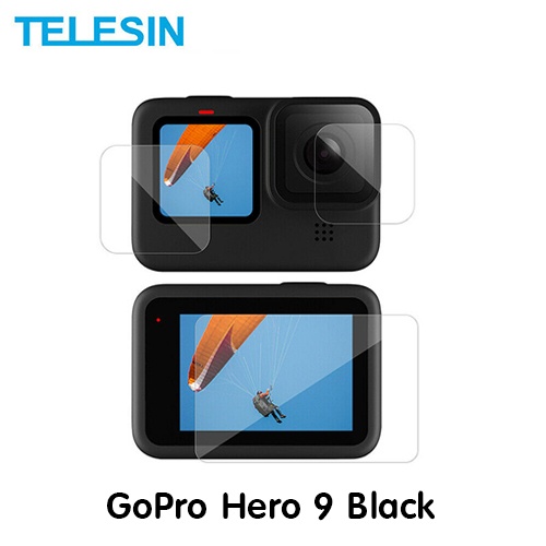 GoPro 11 /10 / 9 Telesin Waterproof Case + Filter 50M Waterproof Lens Filter + Film เคสกันน้ำ + ฟิลเตอร์ + ฟิล์ม
