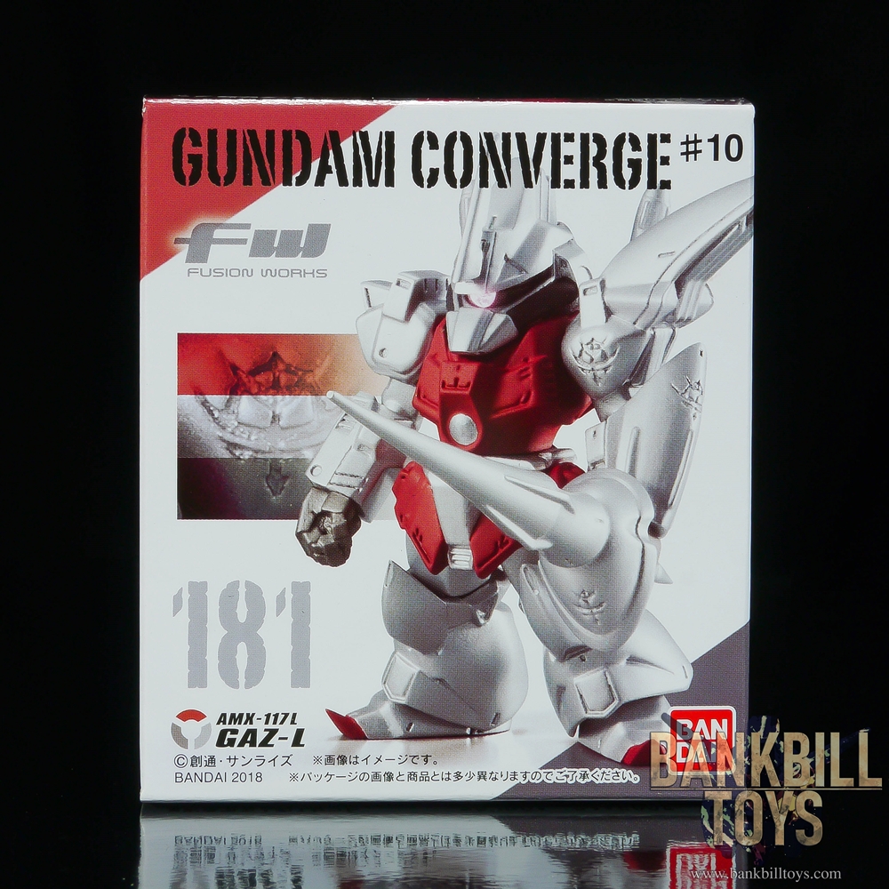 กันดั้ม Bandai Candy Toy FW Gundam Converge #10 No.181 AMX-117L Gaz-L