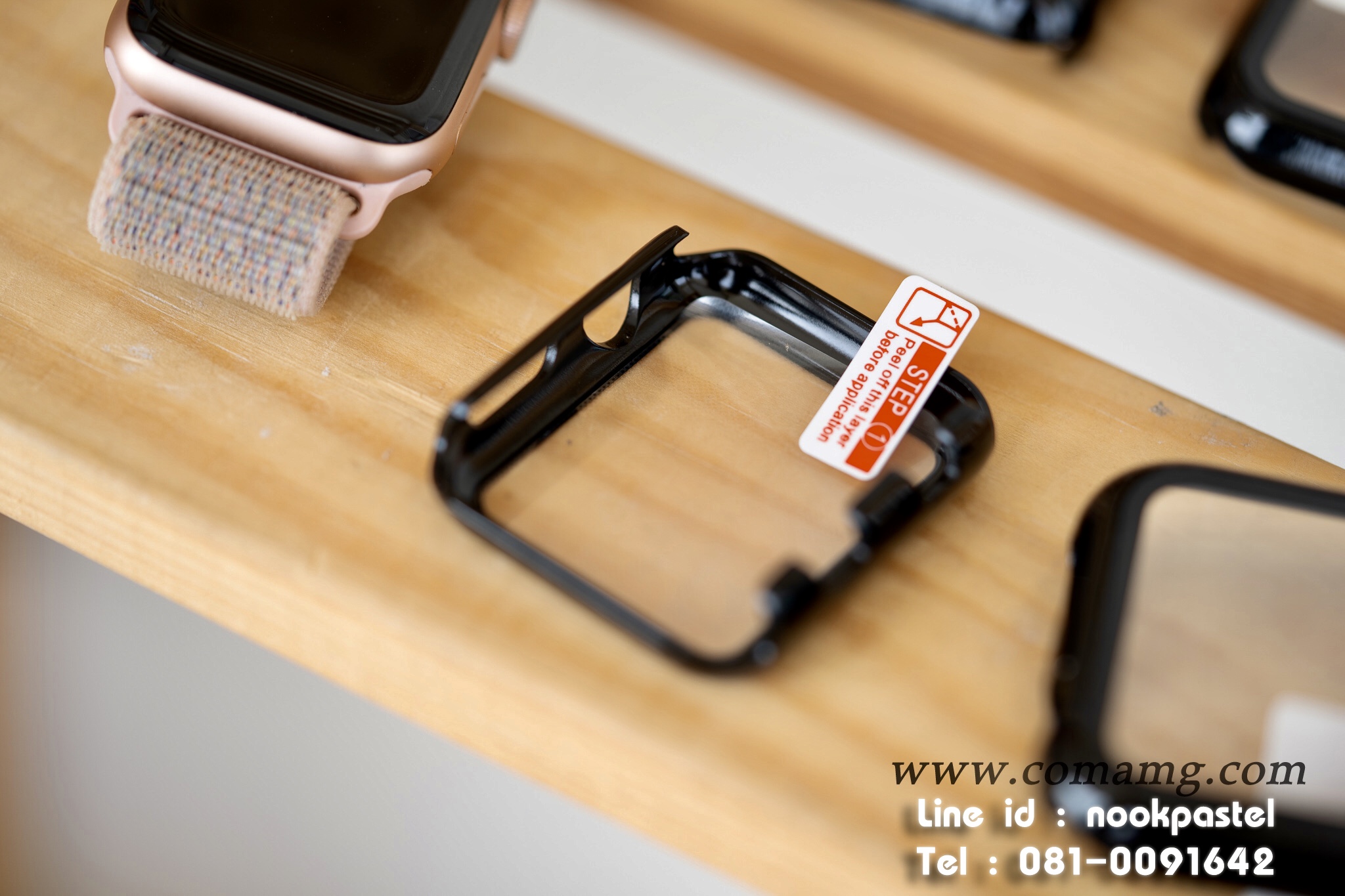 เคสฟิลม์กระจก คลุมรอบตัวapple watch