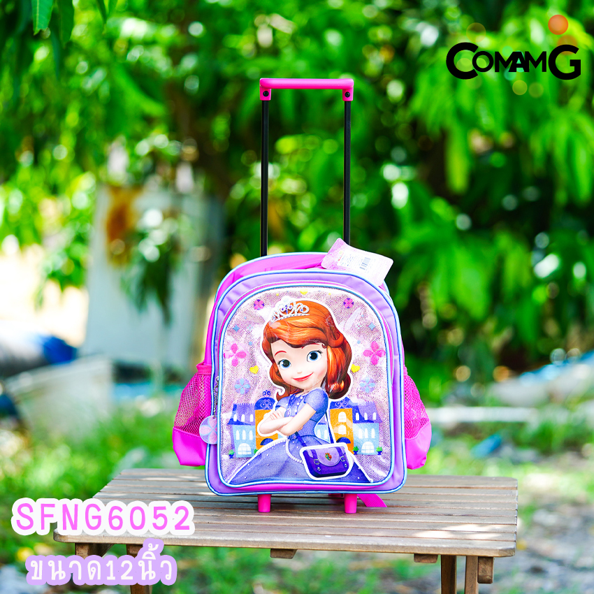 กระเป๋าล้อลากเด็ก กระเป๋าลายการ์ตูนลิขสิทธื์แท้ ขนาด 12-14-15นิ้ว ไปโรงเรียน
