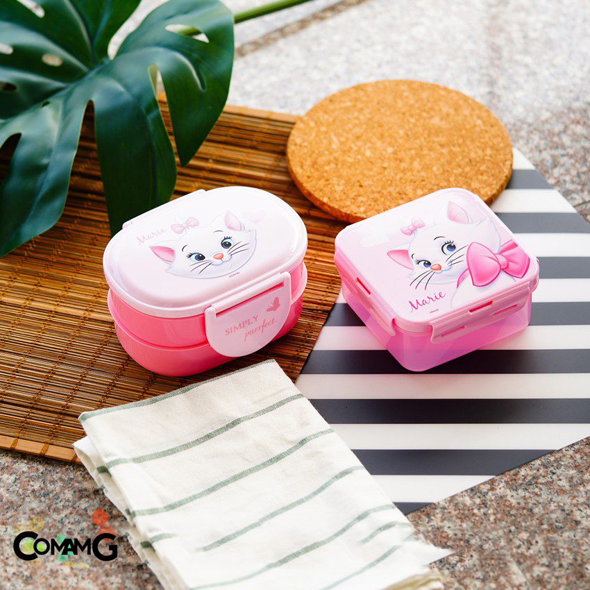 กล่องข้าวเด็ก ลายแมวมาลี กล่องใส่อาหาร ลิขสิทธิ์แท้100%