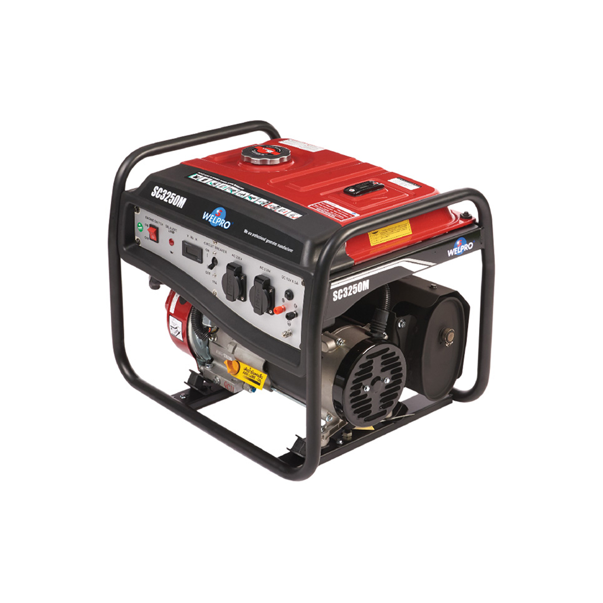WELPRO เครื่องกำเนิดไฟฟ้า Gasoline Generator SC3250M