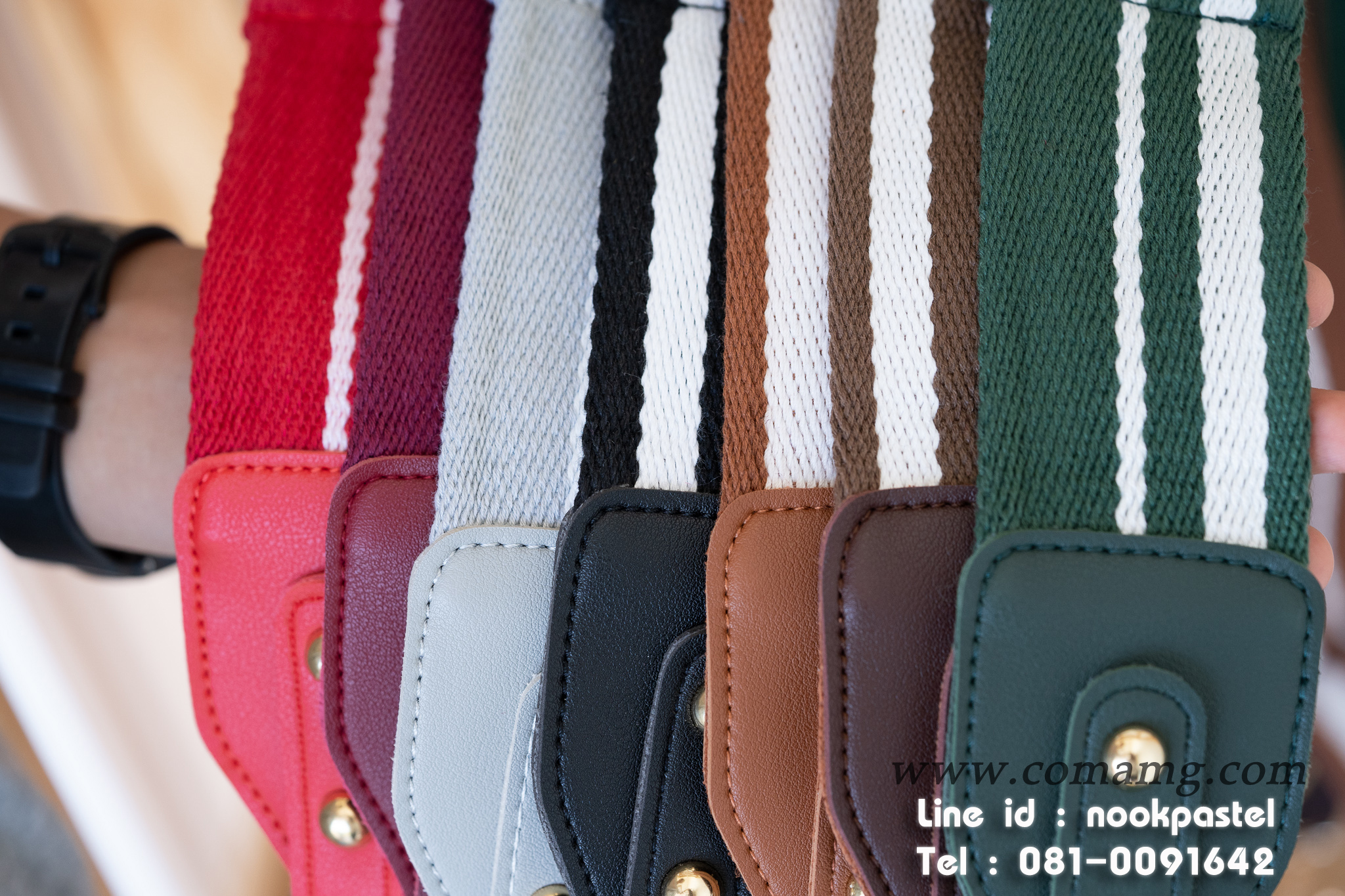 สายกระเป๋าผ้า สายสปอร์ต