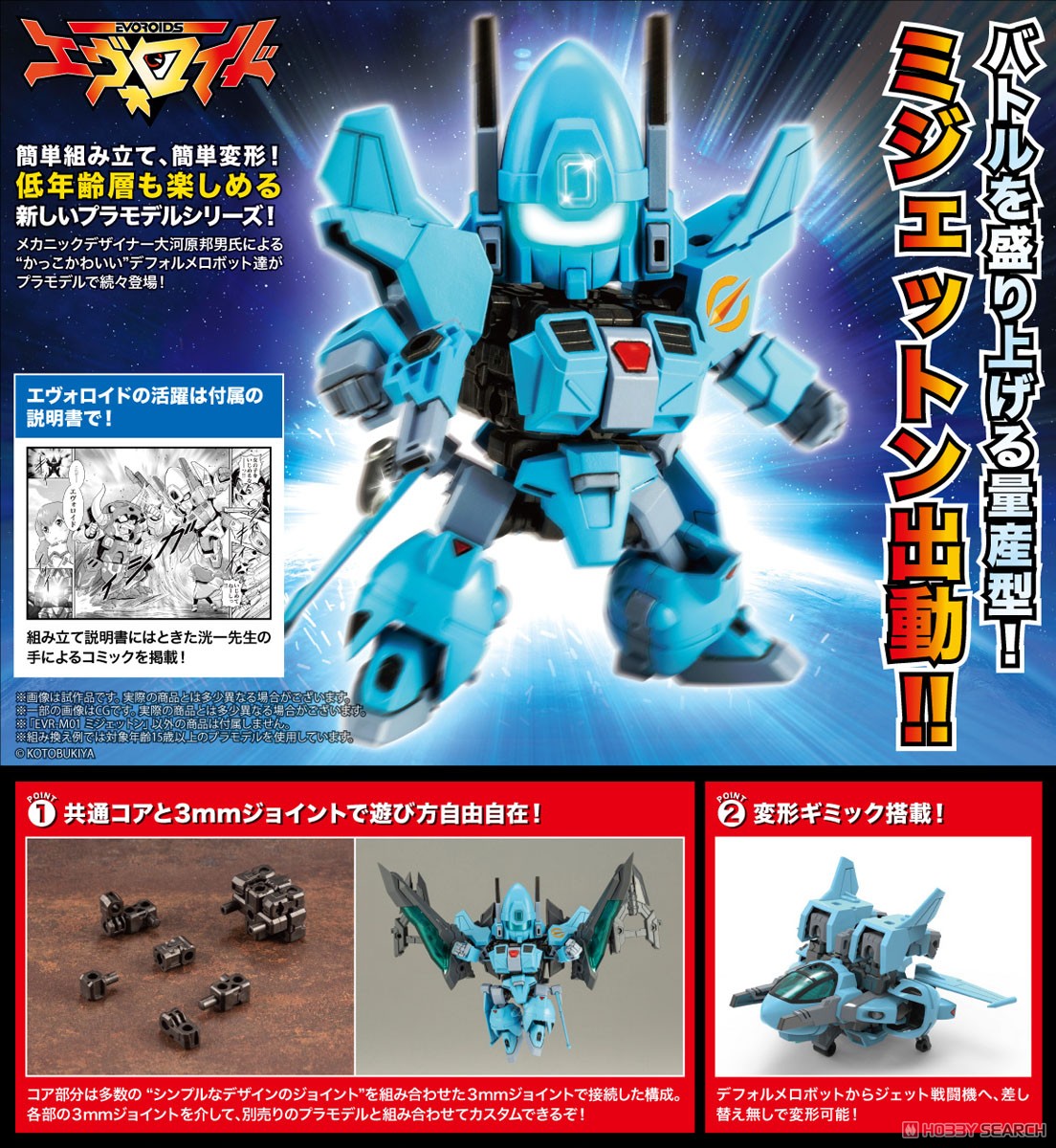 (Preorder ปิดรับวันที่ 6/6/2022 )เปิดรับPreorder มัดจำ 200 บาท EVR-M01 M-Jet-N (Plastic model)