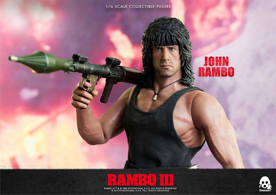 เปิดรับPreorder มัดจำ 2500 บาท threeZero X RAMBO III : JOHN RAMBO โมสำเร็จ