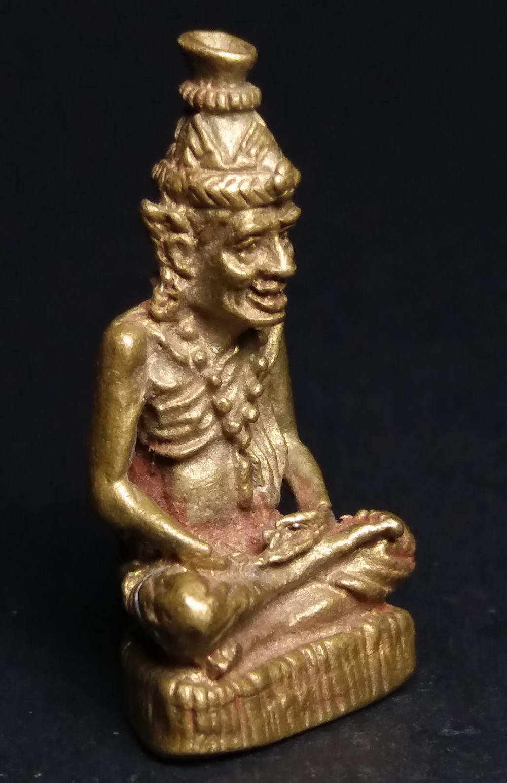 รหัสสินค้า พระกริ่ง พระหล่อ 118 รูปหล่อพระฤาษี เนื้อทองผสม หล่อตัน ไม่ทราบสำนัก พระรายการนี้ให้เช่าบูชาแล้ว