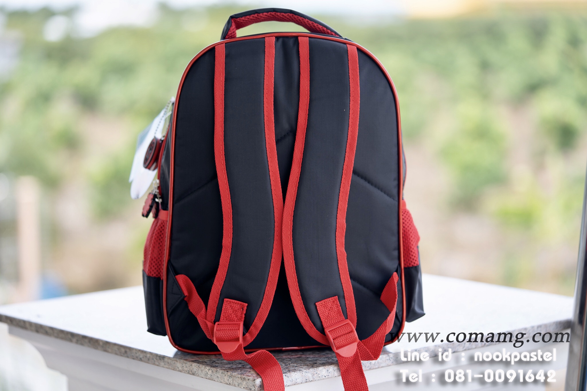 กระเป๋าเป้มีไฟ ลายสไปรเดอร์แมน (spider-man) ลิขสิทธิ์แท้ 14นิ้ว