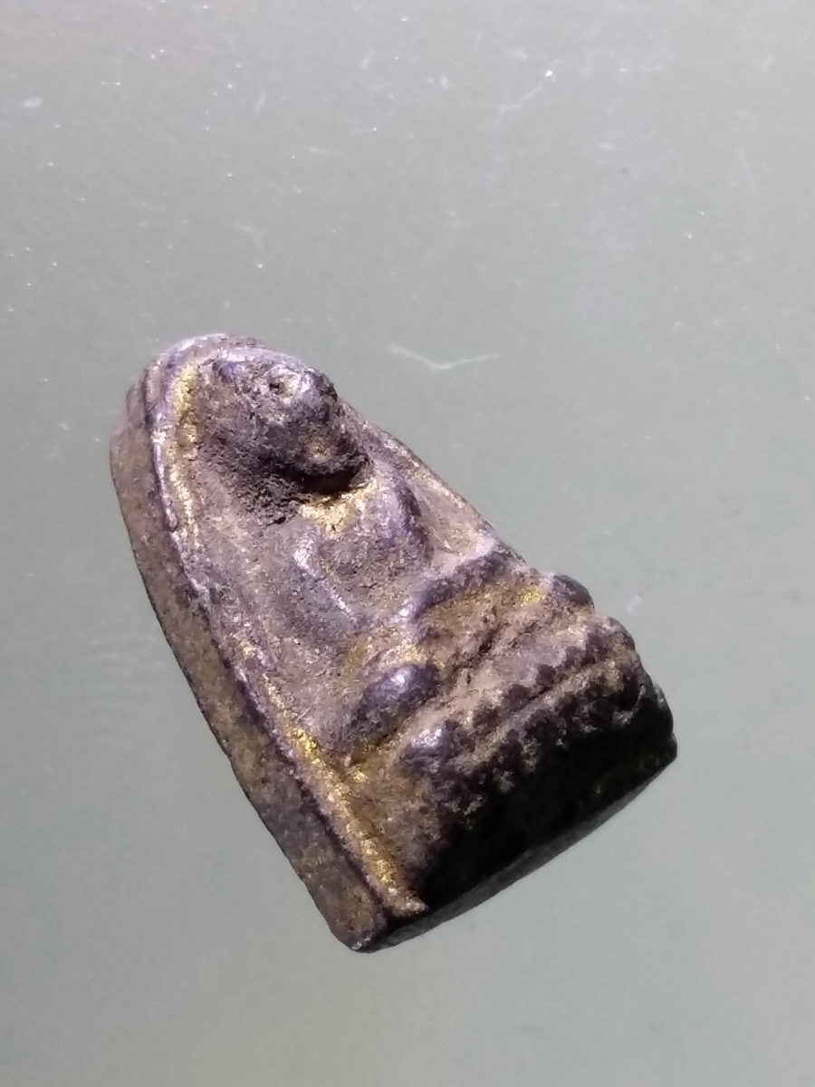 Antig Pim 176 หลวงปู่ทวด พิมพ์เล็ก หลังอุ หลวงปู่ทาบ วัดกระบกขึ้นผึ้ง จังหวัดระยอง หลวงปู่ทิม ปลุกเสก พระรายการนี้ให้เช่าบูชาแล้ว