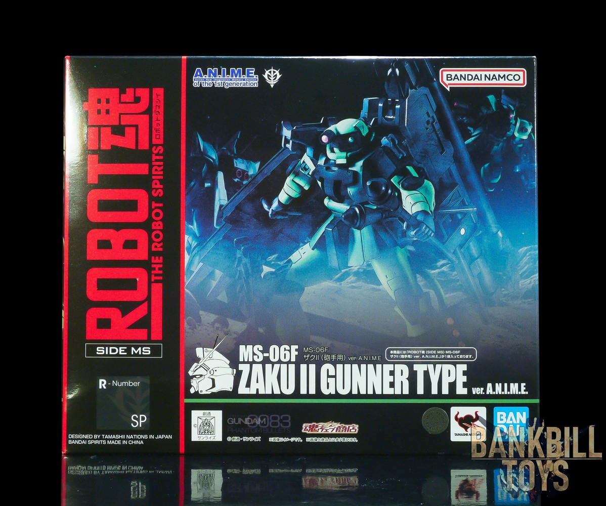 กันดั้ม Bandai Spirits Premium Bandai Tamashii Web Shop Limited The Robot Spirits <SIDE MS> R-SP MS-06F Zaku II Gunner Type Ver. A.N.I.M.E.
