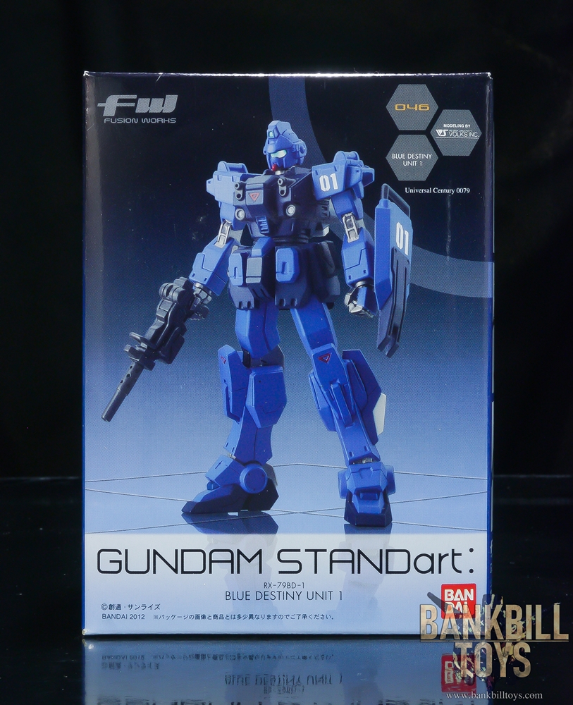 กันดั้ม Bandai Candy Toy FW Gundam STANDart: 12 No.046 RX-79BD-1 Blue Destiny Unit 1